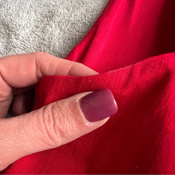 Torrid Textured A-Line Fit & Flare Retro Swing Dress Jester Red Sz 14 - Picture 9 of 15